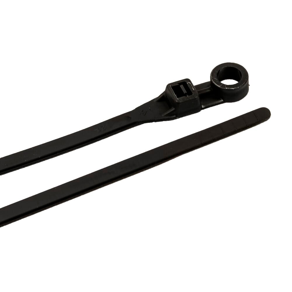 62107 Cable Ties, 8 in Black Stand
